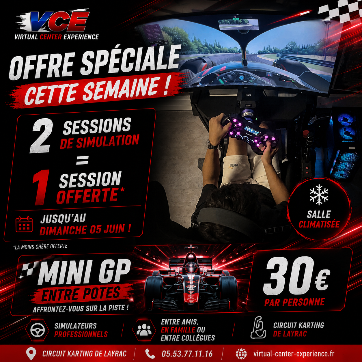 🚨 PROMOTION EXCEPTIONNELLE – JUSQU'À DIMANCHE ! 🚨