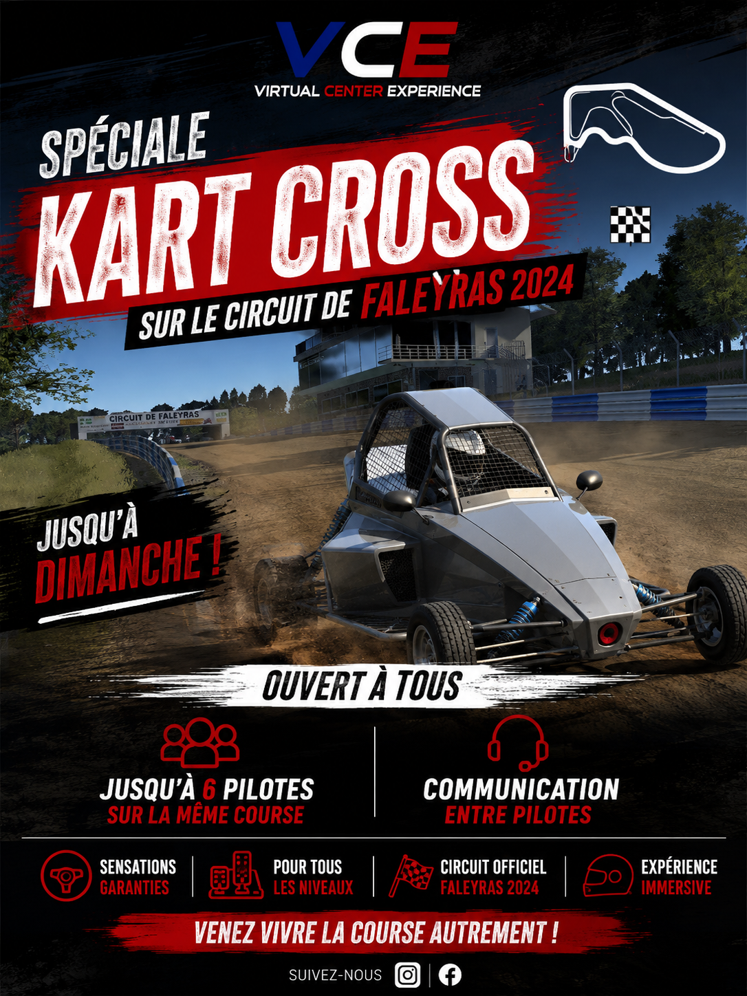 relevez le défi du Kart Cross