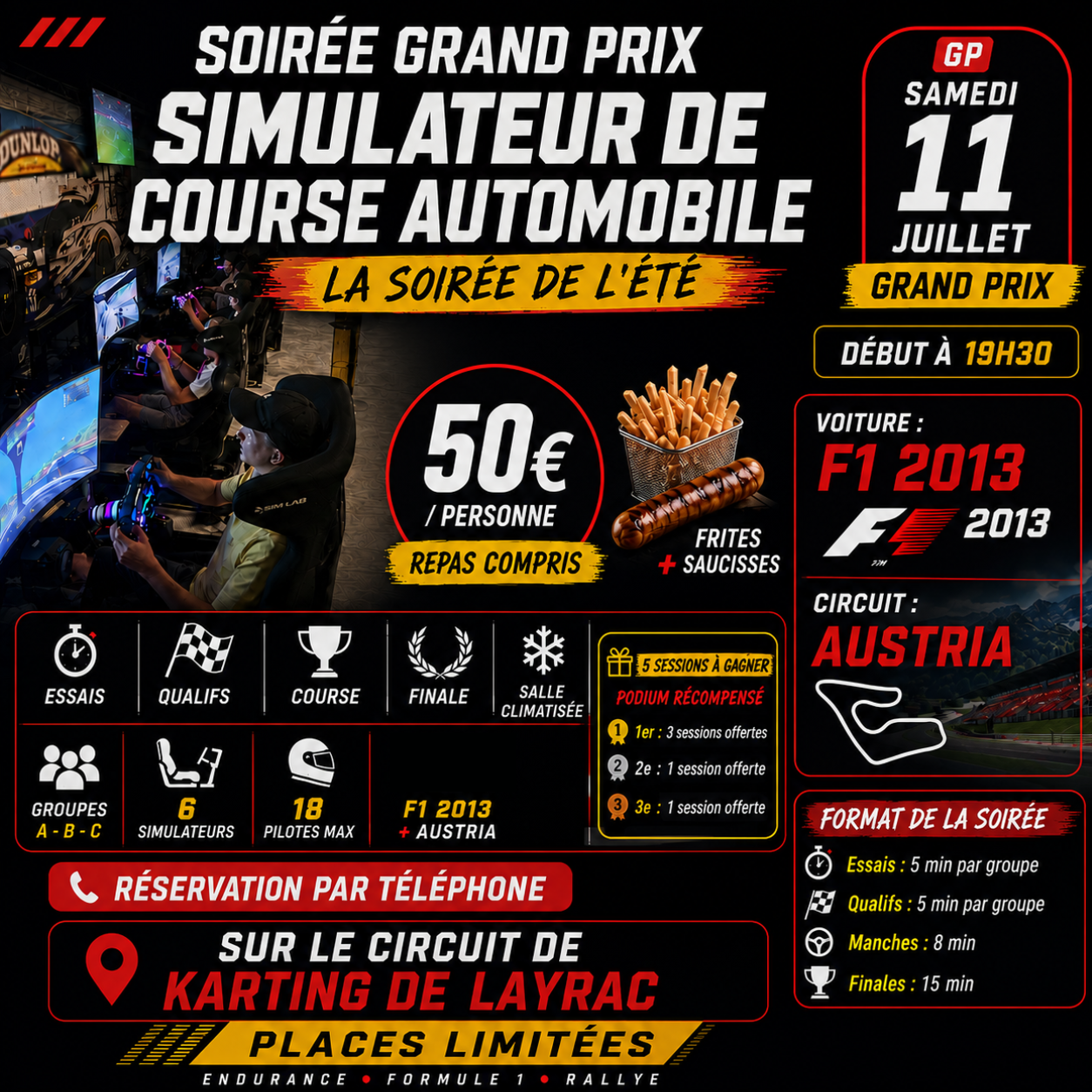GRAND PRIX SIM RACING — VIRTUAL CENTER EXPERIENCE