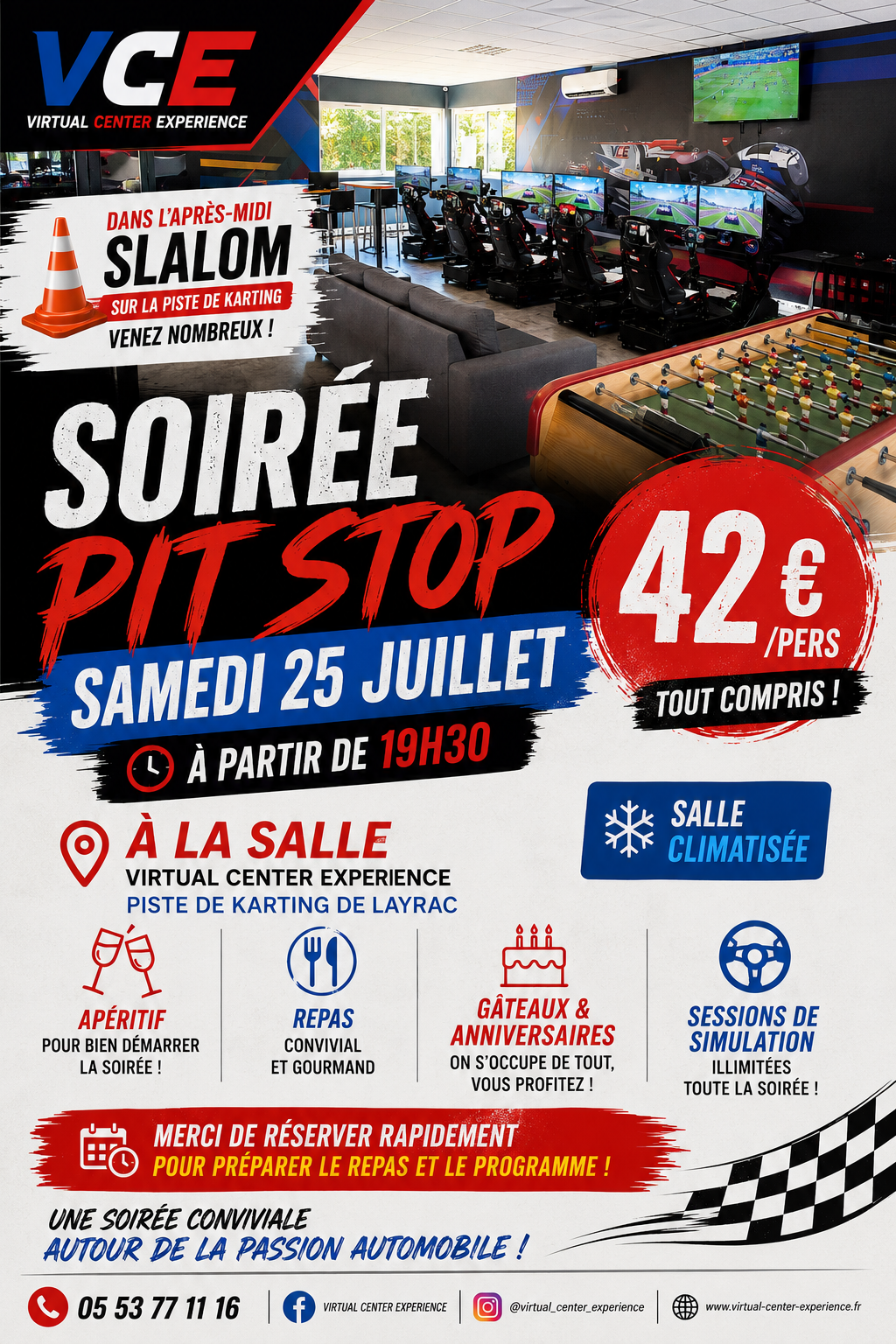La deuxième soirée du week-end prochain du 25 juillet