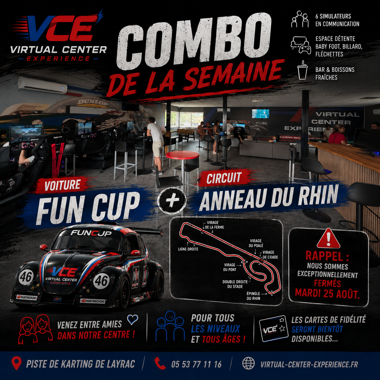 🏁 COMBO DE LA SEMAINE !
