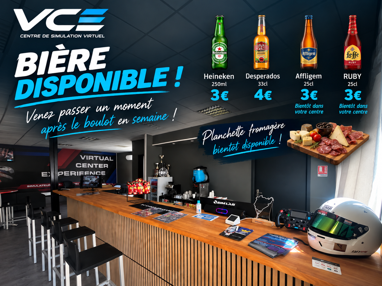 🍺 Après le boulot, passez un moment chez VCE !